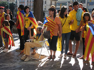 La Via Catalana a Girona