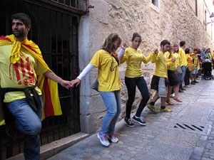 La Via Catalana a Girona