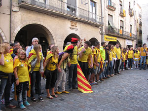 La Via Catalana a Girona