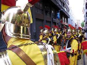 75&egrave; aniversari Associaci&oacute; de Jes&uacute;s Crucificat - Manaies de Girona. Recollida del Pen&oacute;