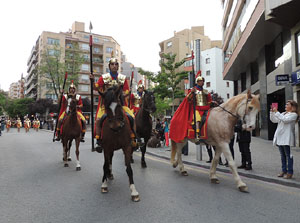 75&egrave; aniversari Associaci&oacute; de Jes&uacute;s Crucificat - Manaies de Girona. Recollida del Pen&oacute;