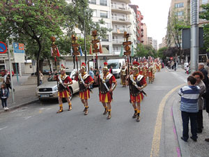 75&egrave; aniversari Associaci&oacute; de Jes&uacute;s Crucificat - Manaies de Girona. Recollida del Pen&oacute;