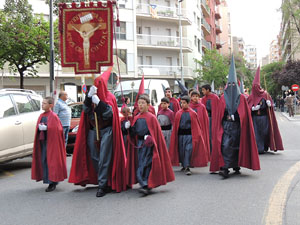 75&egrave; aniversari Associaci&oacute; de Jes&uacute;s Crucificat - Manaies de Girona. Recollida del Pen&oacute;
