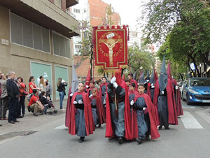 75&egrave; aniversari Associaci&oacute; de Jes&uacute;s Crucificat - Manaies de Girona. Recollida del Pen&oacute;