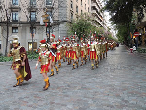75&egrave; aniversari Associaci&oacute; de Jes&uacute;s Crucificat - Manaies de Girona. Recollida del Pen&oacute;