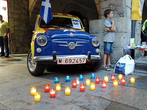 El 600 independentista, sota les voltes de la pla&ccedil;a del Vi