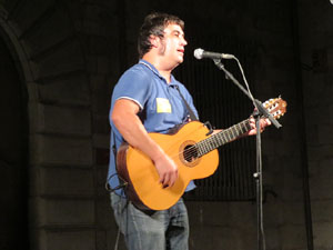 Diada Nacional 2014. Concert a les escales de la Catedral