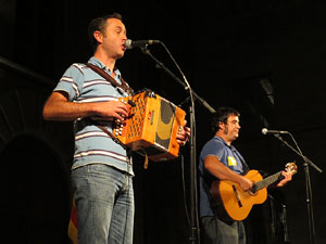 Diada Nacional 2014. Concert a les escales de la Catedral