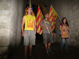 Diada Nacional 2014. La Marxa de Torxes