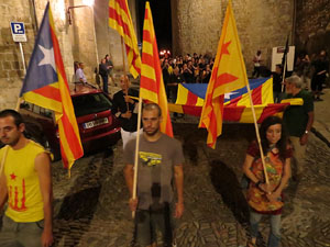 Diada Nacional 2014. La Marxa de Torxes
