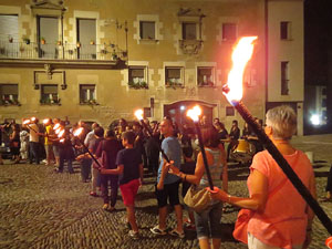 Diada Nacional 2014. La Marxa de Torxes