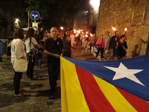 Diada Nacional 2014. La Marxa de Torxes