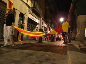 Diada Nacional 2014. La Marxa de Torxes