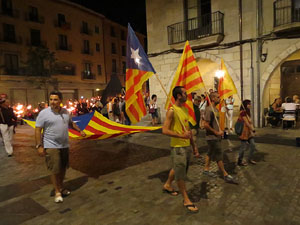 Diada Nacional 2014. La Marxa de Torxes