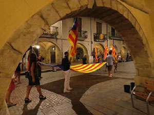 Diada Nacional 2014. La Marxa de Torxes