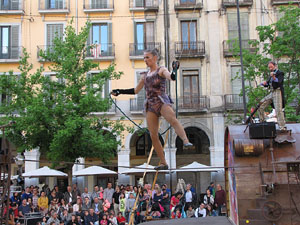 Festes de Primavera 2014. Espectacles a la pla&ccedil;a de la Independ&egrave;ncia