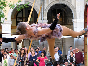 Festes de Primavera 2014. Espectacles a la pla&ccedil;a de la Independ&egrave;ncia
