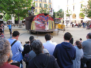 Festes de Primavera 2014. Espectacles a la pla&ccedil;a de la Independ&egrave;ncia