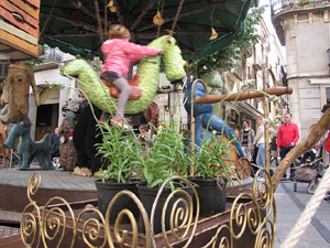 Festes de Primavera 2014. Espectacles a la Rambla