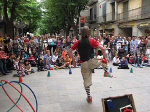 Festes de Primavera 2014. Espectacles a la Rambla