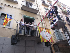 Festes de Primavera 2014. La penjada del Tarl&agrave;