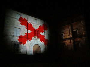 Girona, ciutat de festivals. Festival Internacional de Mapping, FIMG. Fa&ccedil;ana de la  Casa Pastors
