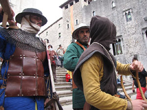 Fires de Sant Narc&iacute;s 2013. Inauguraci&oacute; exposici&oacute; La Girona Medieval amb Casus Bellic
