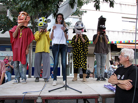 Presentaci&oacute; dels quatre capgrossos del Cau Vista Alegre