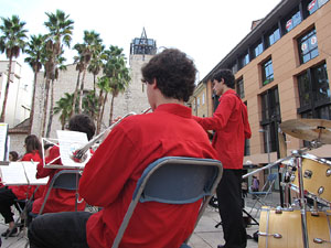 Fires de Sant Narc&iacute;s 2013. Concert a la pla&ccedil;a de Santa Susanna per la Banda 
