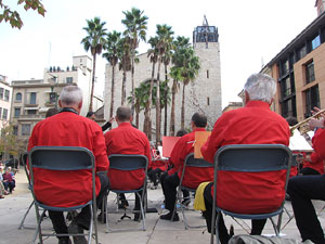 Fires de Sant Narc&iacute;s 2013. Concert a la pla&ccedil;a de Santa Susanna per la Banda 