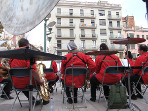 Fires de Sant Narc&iacute;s 2013. Concert a la pla&ccedil;a de Santa Susanna per la Banda 