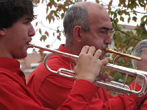 Fires de Sant Narc&iacute;s 2013. Concert a la pla&ccedil;a de Santa Susanna per la Banda 
