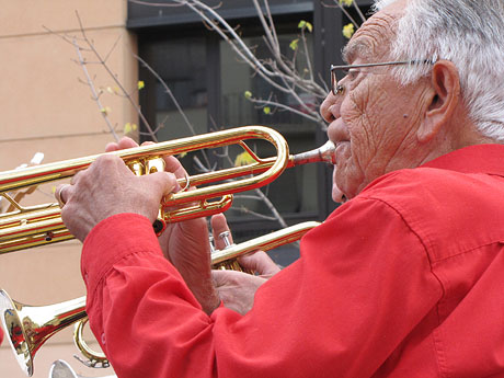 Fires de Girona 2013. Concert a la pla&ccedil;a de Santa Susanna per la Banda Band