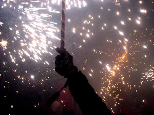 Fires de Sant Narc&iacute;s 2013. El correfoc. 25 anys dels Diables de l'Onyar