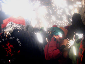 Fires de Sant Narc&iacute;s 2013. El correfoc. 25 anys dels Diables de l'Onyar