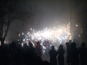 Fires de Sant Narc&iacute;s 2013. El correfoc. 25 anys dels Diables de l'Onyar