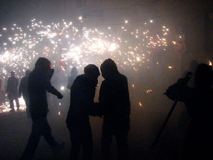 Fires de Sant Narc&iacute;s 2013. El correfoc. 25 anys dels Diables de l'Onyar