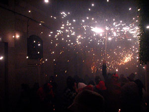 Fires de Sant Narc&iacute;s 2013. El correfoc. 25 anys dels Diables de l'Onyar