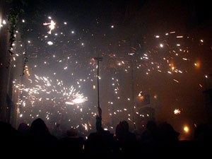 Fires de Sant Narc&iacute;s 2013. El correfoc. 25 anys dels Diables de l'Onyar