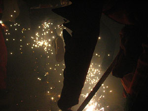 Fires de Sant Narc&iacute;s 2013. El correfoc. 25 anys dels Diables de l'Onyar