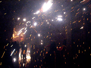 Fires de Sant Narc&iacute;s 2013. El correfoc. 25 anys dels Diables de l'Onyar