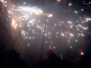 Fires de Sant Narc&iacute;s 2013. El correfoc. 25 anys dels Diables de l'Onyar