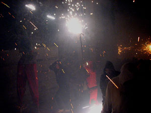 Fires de Sant Narc&iacute;s 2013. El correfoc. 25 anys dels Diables de l'Onyar
