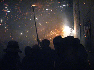 Fires de Sant Narc&iacute;s 2013. El correfoc. 25 anys dels Diables de l'Onyar