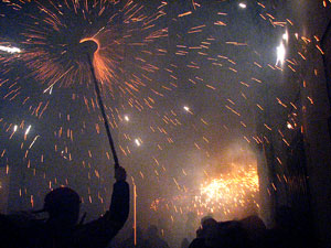 Fires de Sant Narc&iacute;s 2013. El correfoc. 25 anys dels Diables de l'Onyar