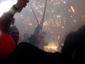 Fires de Sant Narc&iacute;s 2013. El correfoc. 25 anys dels Diables de l'Onyar