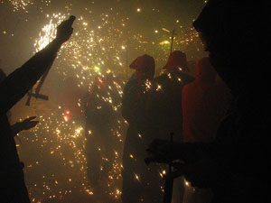 Fires de Sant Narc&iacute;s 2013. El correfoc. 25 anys dels Diables de l'Onyar