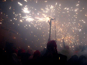 Fires de Sant Narc&iacute;s 2013. El correfoc. 25 anys dels Diables de l'Onyar