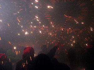 Fires de Sant Narc&iacute;s 2013. El correfoc. 25 anys dels Diables de l'Onyar
