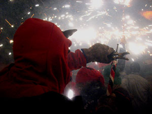 Fires de Sant Narc&iacute;s 2013. El correfoc. 25 anys dels Diables de l'Onyar